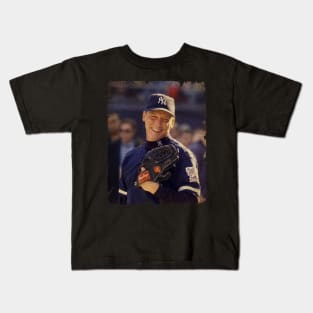 David Cone in New York Yankees Kids T-Shirt